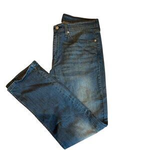 Levi's Blue Slim Jeans with Vintage Wash